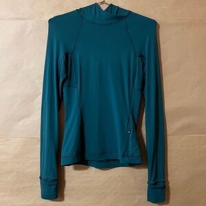 Lululemon | Its Rulu Run Long Sleeve Hoodie Pullover Top Green Jasper Size 2